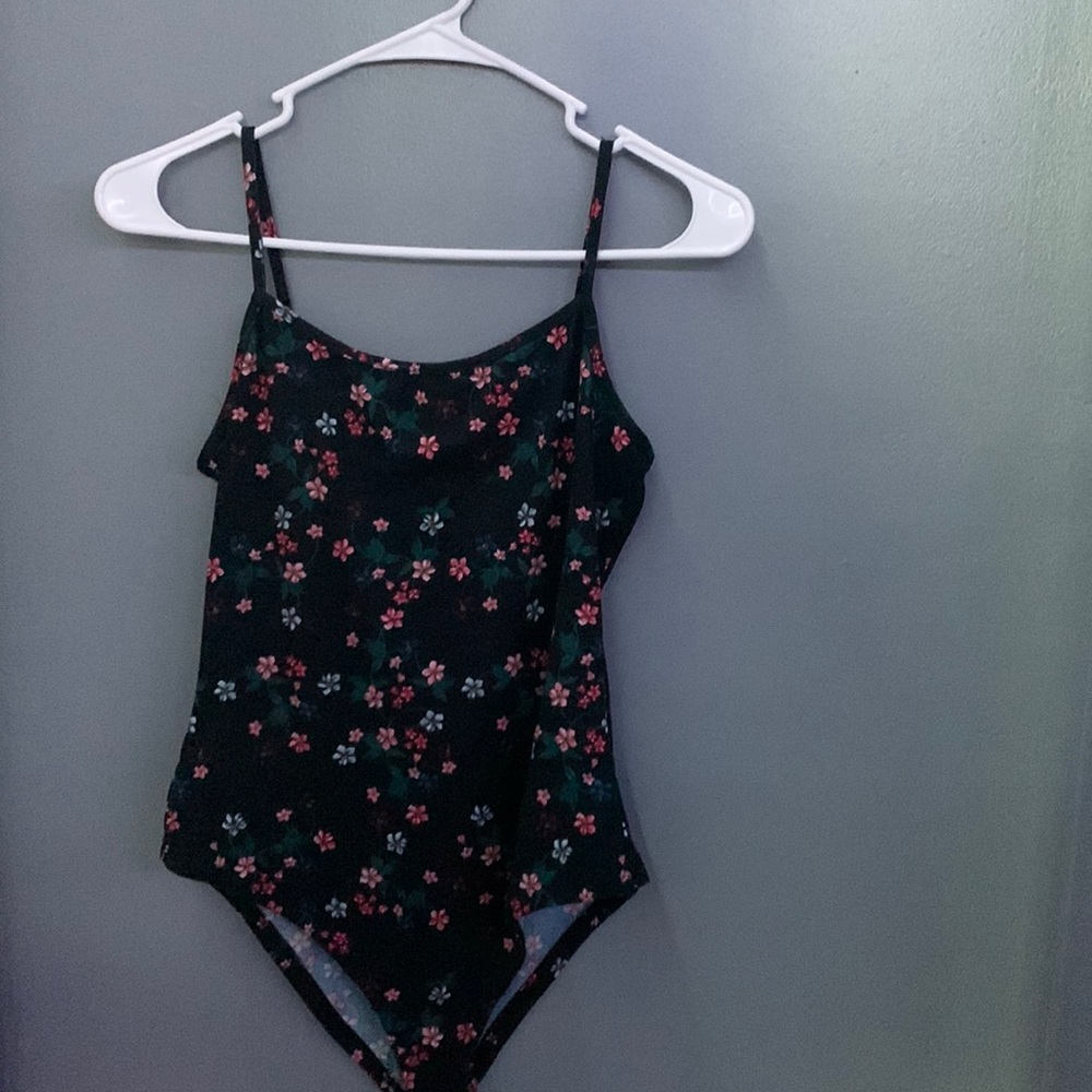 tank floral bodysuit